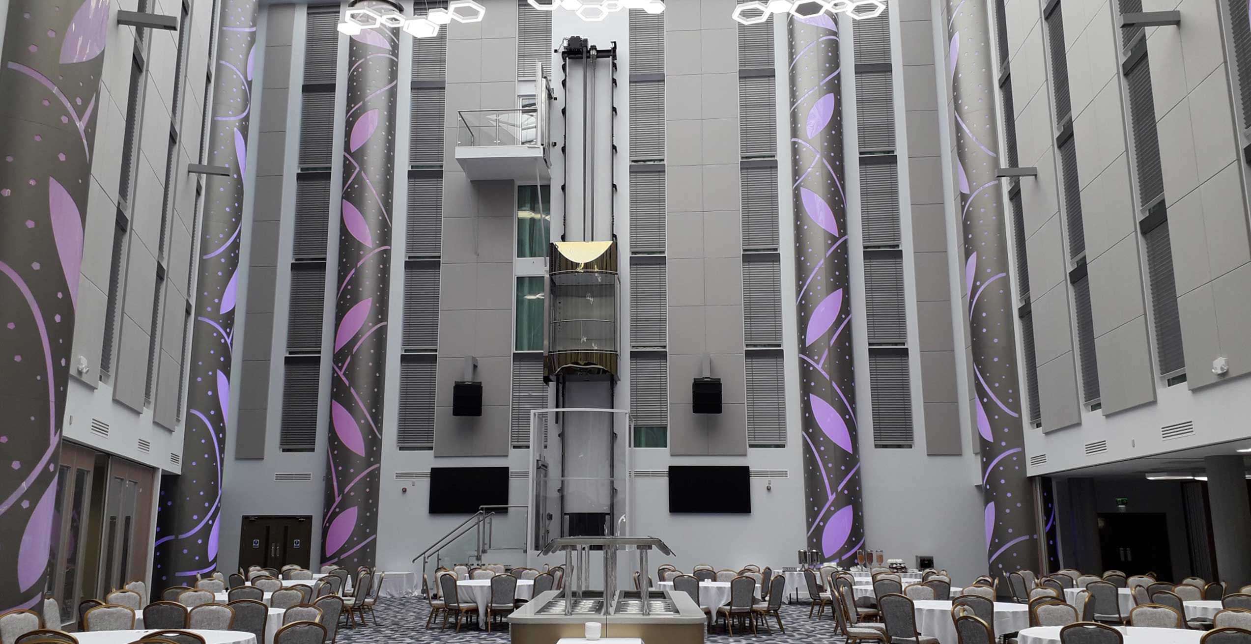 Nova Lifts Bridal Lift, Atrium Hotel